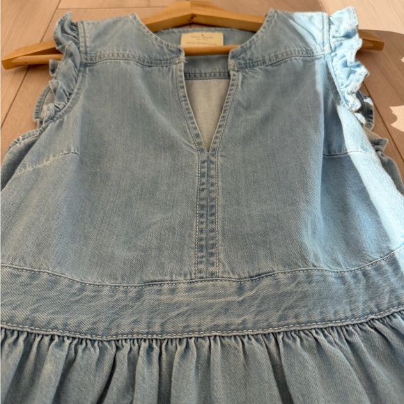 [Kate Spade] Blue and Cream Denim Dress - Picture 9 of 13